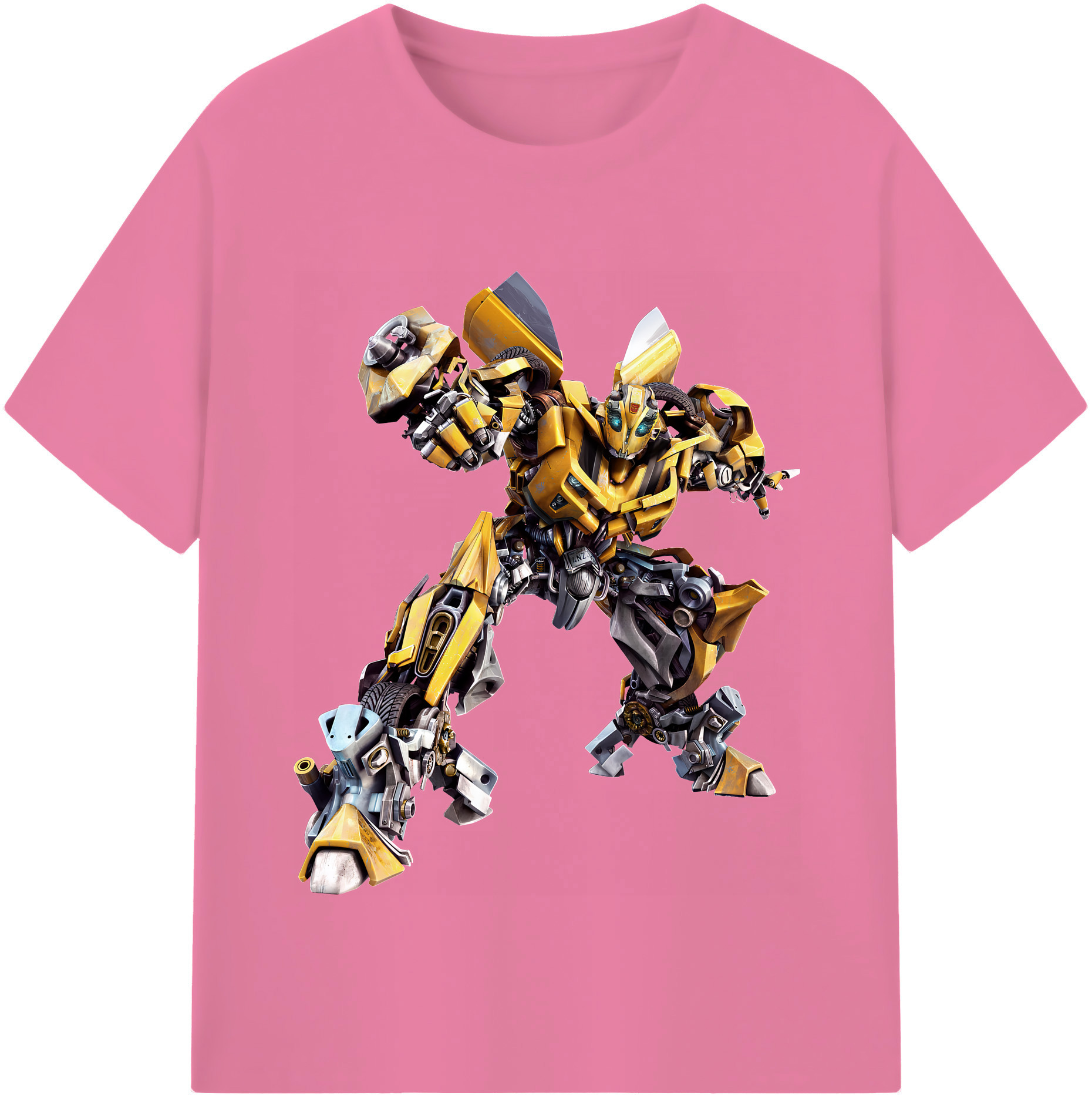 （画像用） Transformers トランスフォーマー 綿100％半袖Tシャツ（フロントプリント）